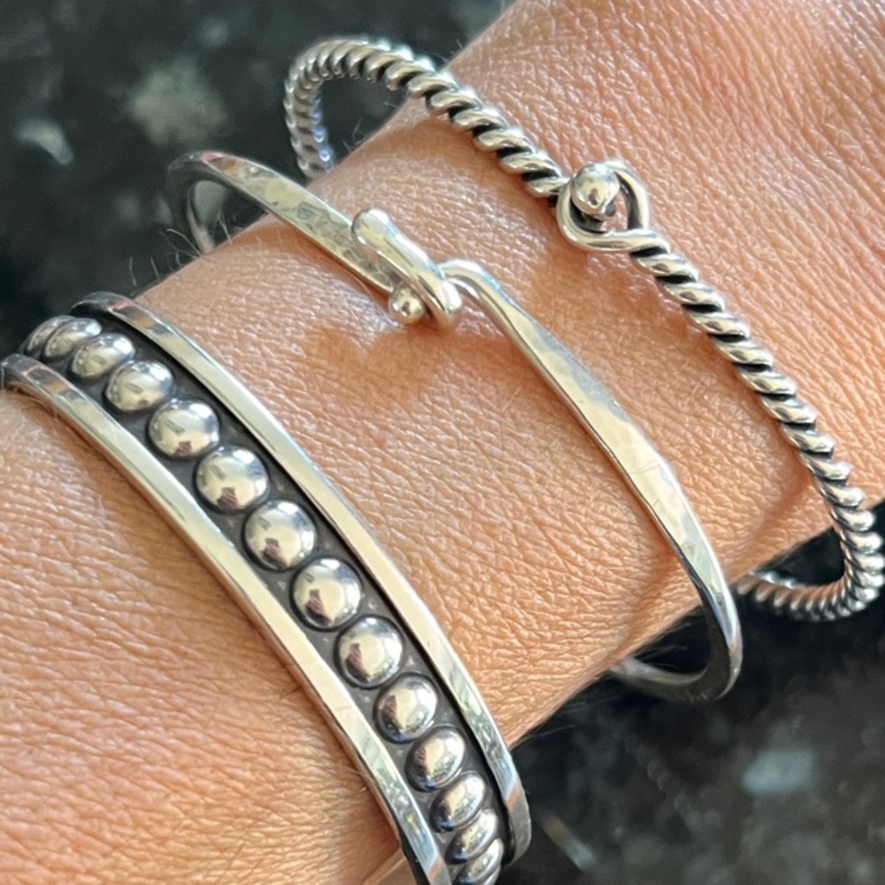 James Avery 925 Sterling Bracelet Bundle Set